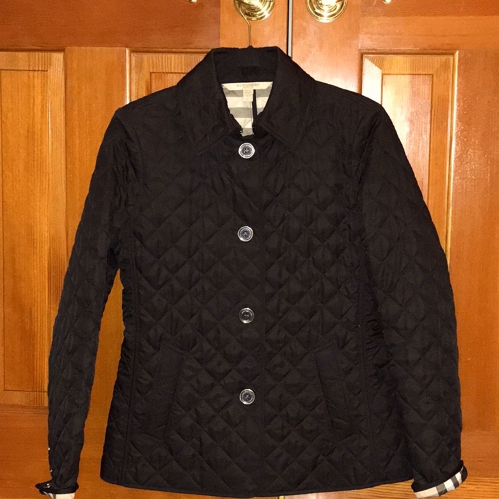 Burberry Quilted jacket - SZ S/P Black
